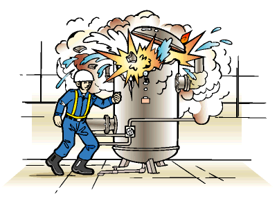 建設機械の車体カバー等の原料液の貯蔵タンクにおいて異常反応が発生し爆発