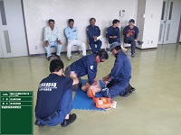 普通救命救急訓練の写真